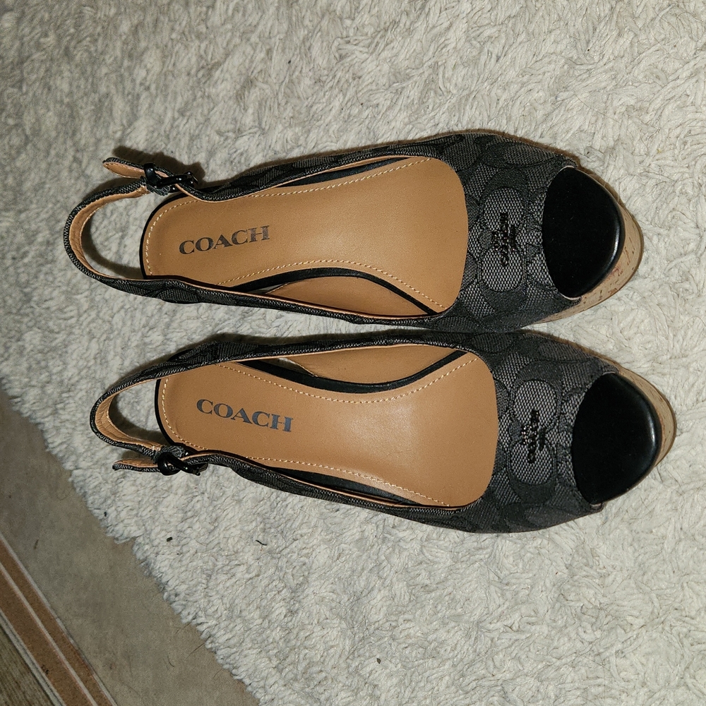 Coach wedges